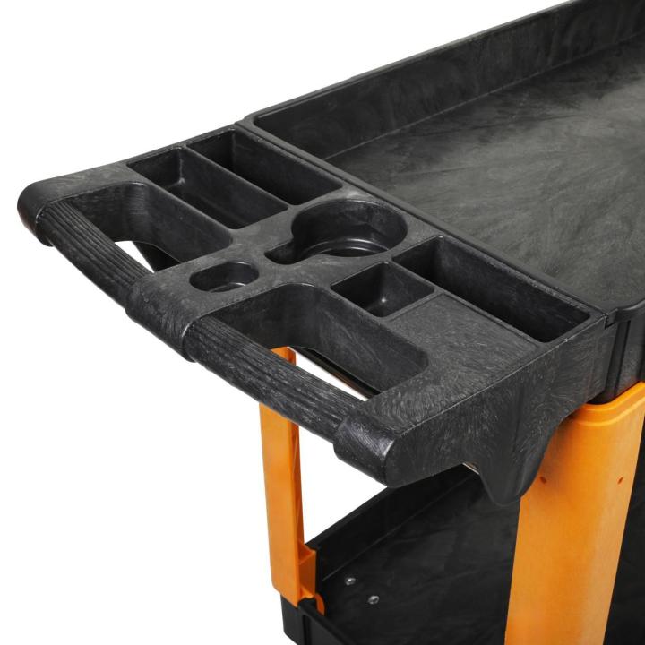40" 2-Shelf Heavy Duty Utility Cart