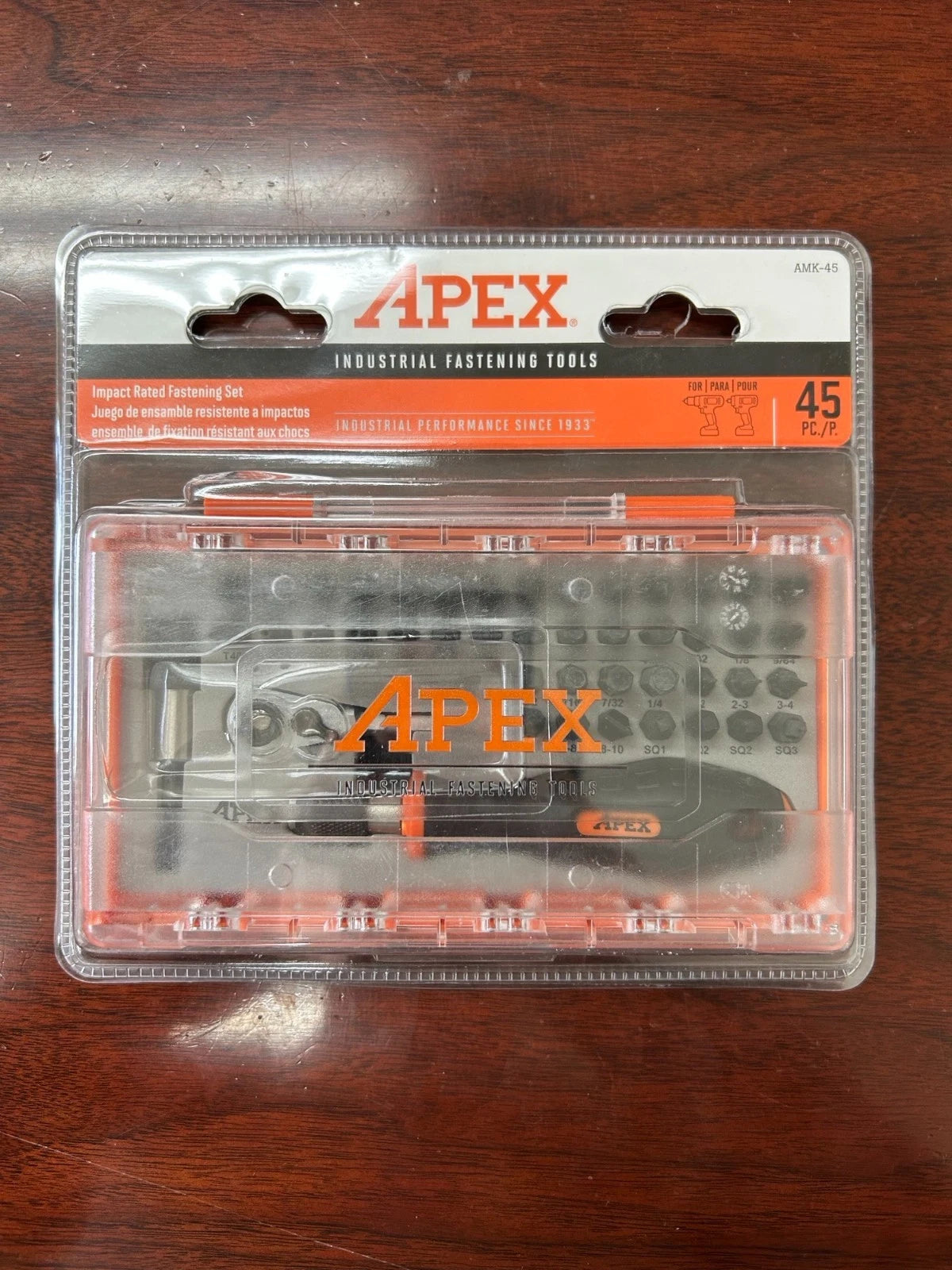 APEX Impact Rated Fastening Set (45 pc)